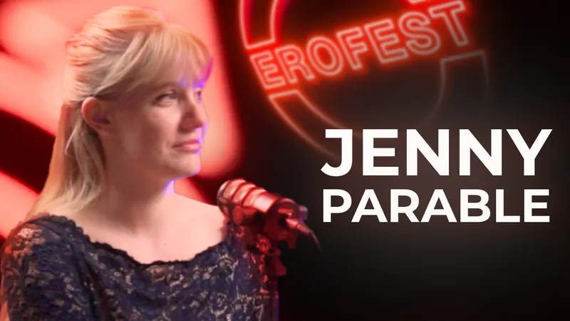 Obálka 15. dílu Erofest Podcastu — Jenny Parable