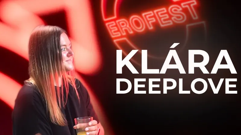 Obálka 19. dílu Erofest Podcastu — Klára z Deeplove