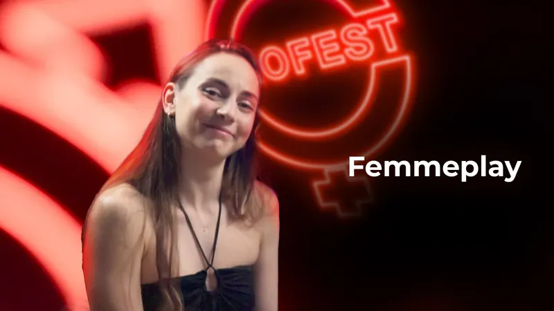 Obálka 13. dílu Erofest Podcastu — Femmeplay