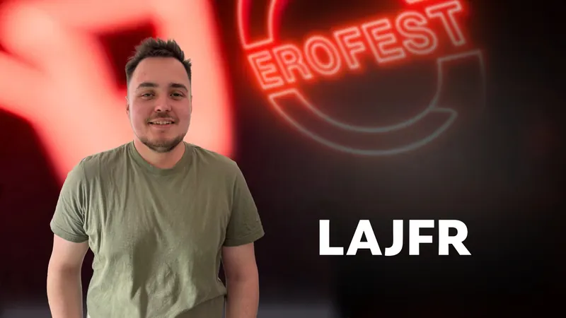 Obálka 51. dílu Erofest Podcastu — Lajfr